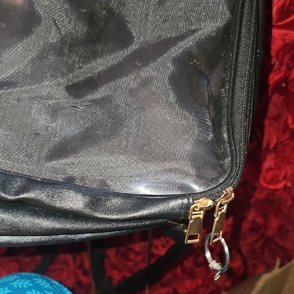 Black Clear Pocket Backpack - Picture 2 of 8